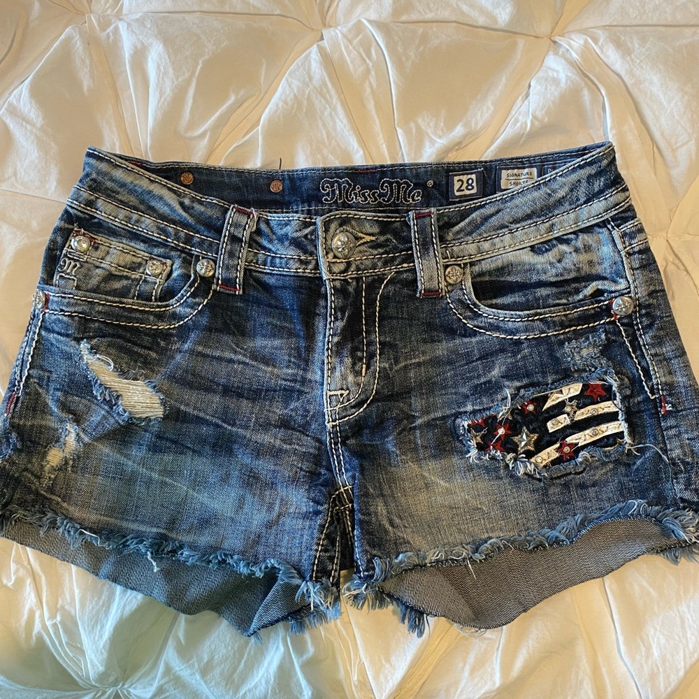 Miss Me denim shorts
